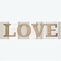 Youngs Wood Love Wall Plaque 32138